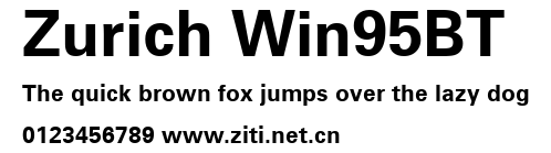Zurich Win95BT.ttf