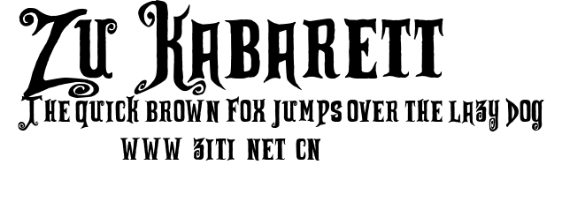 Zu Kabarett.ttf