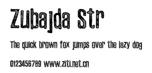 Zubajda Str.ttf