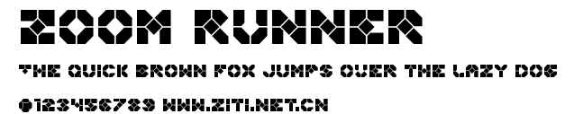 Zoom Runner.ttf
