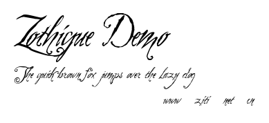 Zothique Demo.ttf