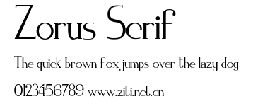 Zorus Serif.otf