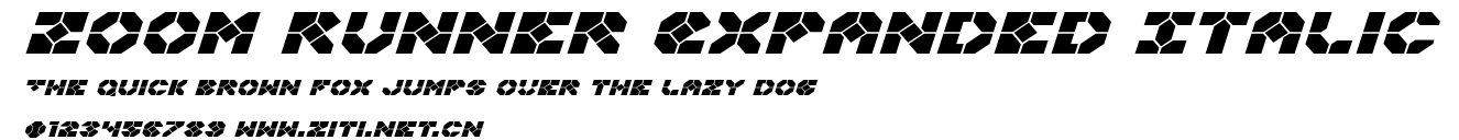 Zoom Runner Expanded Italic.ttf