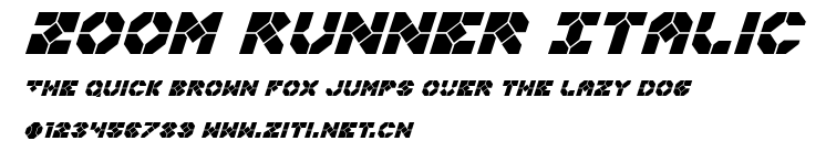 Zoom Runner Italic.ttf