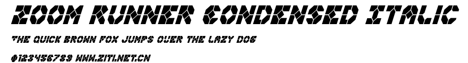 Zoom Runner Condensed Italic.ttf