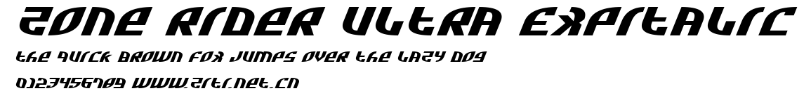 Zone Rider Ultra ExpItalic.ttf