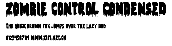 Zombie Control Condensed.ttf