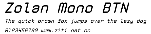 Zolan Mono BTN.ttf