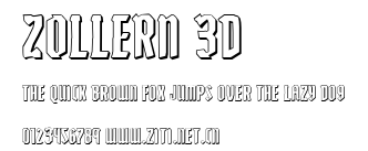 Zollern 3D.ttf