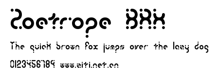 Zoetrope BRK.ttf