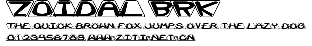 Zoidal BRK.ttf