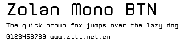 Zolan Mono BTN.ttf