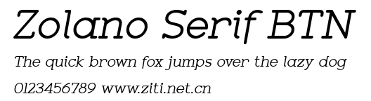 Zolano Serif BTN.ttf
