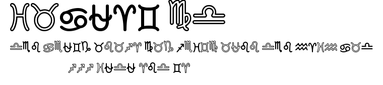 Zodiac St.ttf