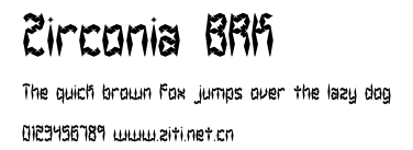 Zirconia BRK.ttf