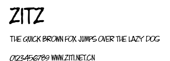 ZITZ.ttf字體轉換器圖片