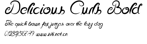 Delicious Curls Bold.ttf