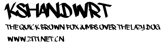 kshandwrt.ttf字體轉換器圖片