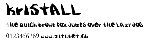 kristall.ttf字體轉換器圖片
