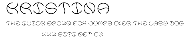 kristina.ttf字體轉換器圖片