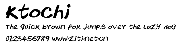 Ktochi.ttf字體轉換器圖片