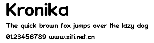 Kronika.ttf字體轉換器圖片