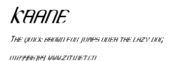 Krane.ttf字體轉換器圖片