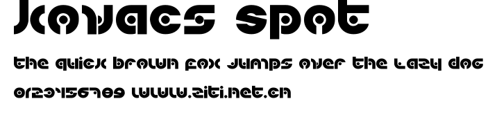 Kovacs Spot.ttf字體轉換器圖片