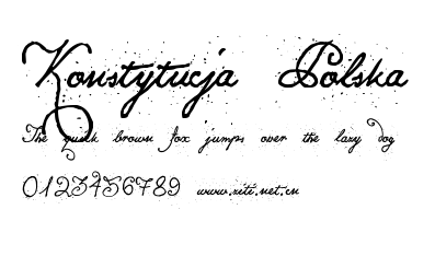 Konstytucja Polska.ttf字體轉換器圖片