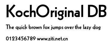 KochOriginal DB.ttf字體轉換器圖片