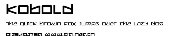 Kobold.ttf字體轉換器圖片