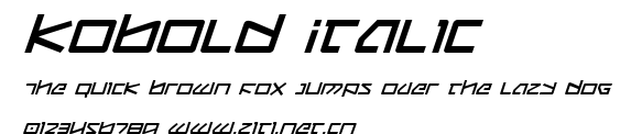Kobold Italic.ttf字體轉換器圖片