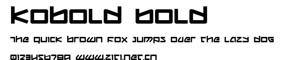 Kobold Bold.ttf字體轉換器圖片