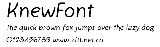 KnewFont.ttf字體轉換器圖片