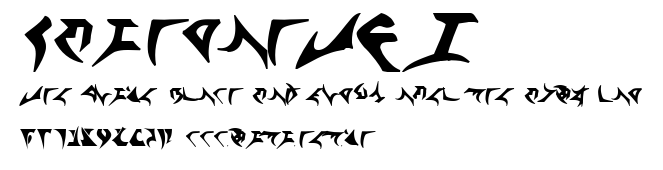 KlingonTNG.ttf字體轉換器圖片