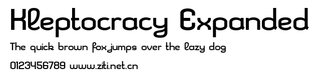 Kleptocracy Expanded.ttf字體轉換器圖片