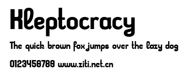 Kleptocracy.ttf字體轉換器圖片