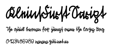 KleinsFirstScript.ttf字體轉換器圖片
