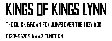 Kings of Kings Lynn.otf字體轉換器圖片