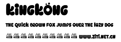 Kingköng.ttf字體轉換器圖片