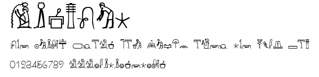 KingTut.ttf字體轉換器圖片