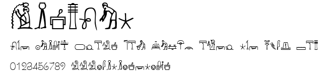 KingTut.ttf字體轉換器圖片