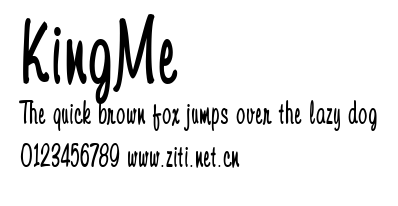KingMe.ttf字體轉換器圖片