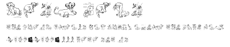 King Lion.ttf字體轉換器圖片