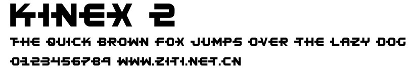 Kinex 2.ttf字體轉換器圖片
