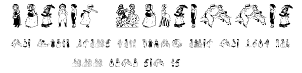 Kinder-Vignetten.ttf字體轉換器圖片