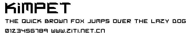 Kimpet.ttf字體轉換器圖片