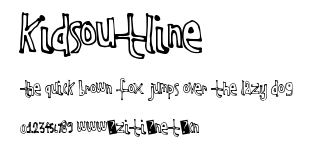 KidsOutline.ttf字體轉換器圖片