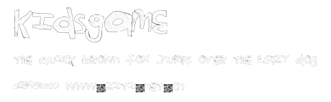 KidsGame.ttf字體轉換器圖片