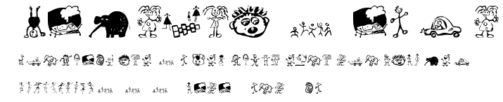 KidsDrawings.ttf字體轉換器圖片